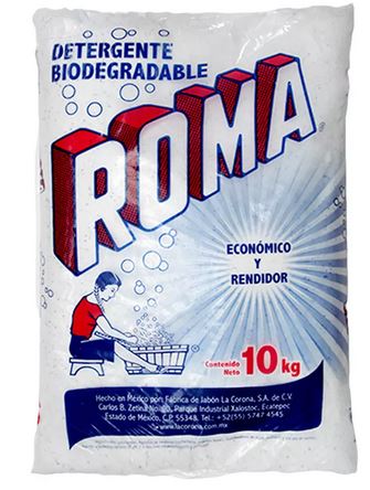 Detergente Roma Bulto 10 KG.