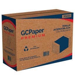 [30220] Toalla Interdoblada GCP 150 Hojas Mezcla B (antes 30215)