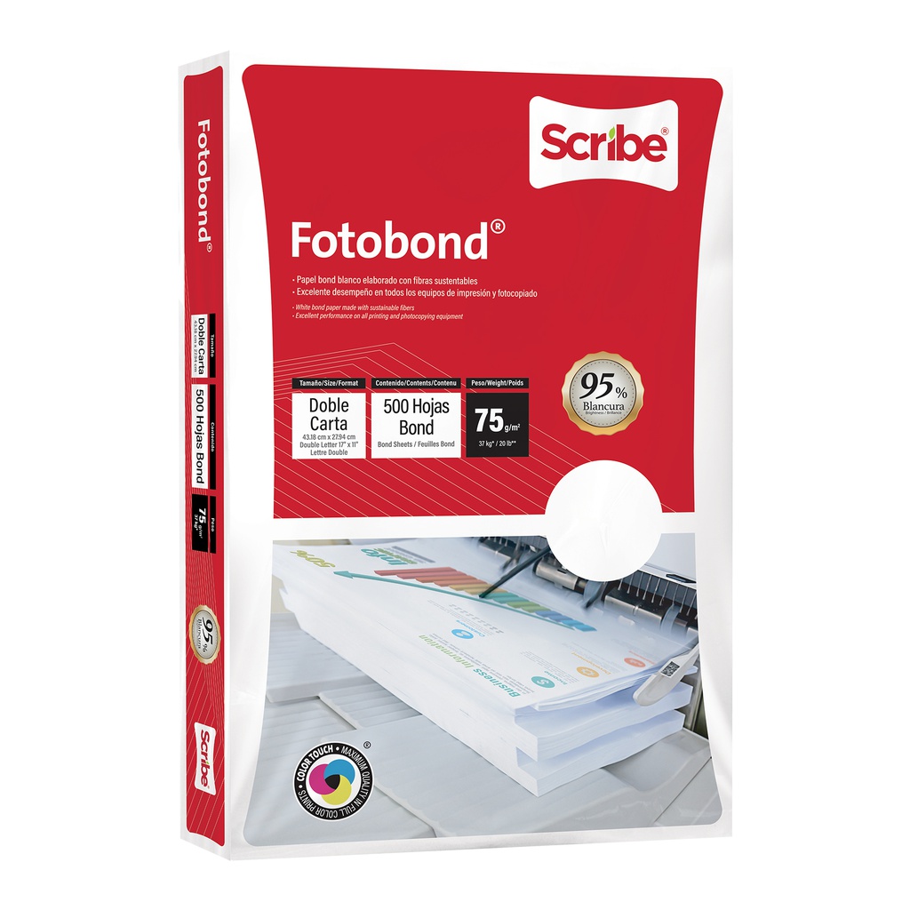 FOTOBOND T / DOBLE CARTA 75 GRS.