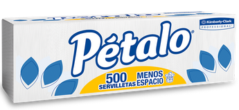 Servilleta Tradicional Pétalo 25.1 x 26.8 cm 500 hojas